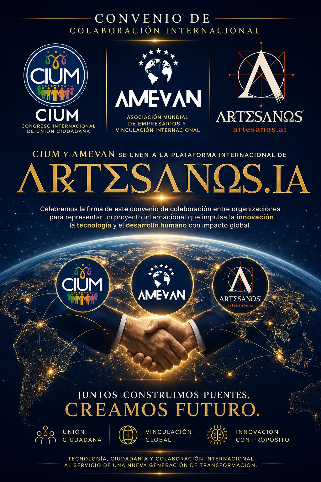 CIUM-AMEVAN y Artesanos AI Smart Education